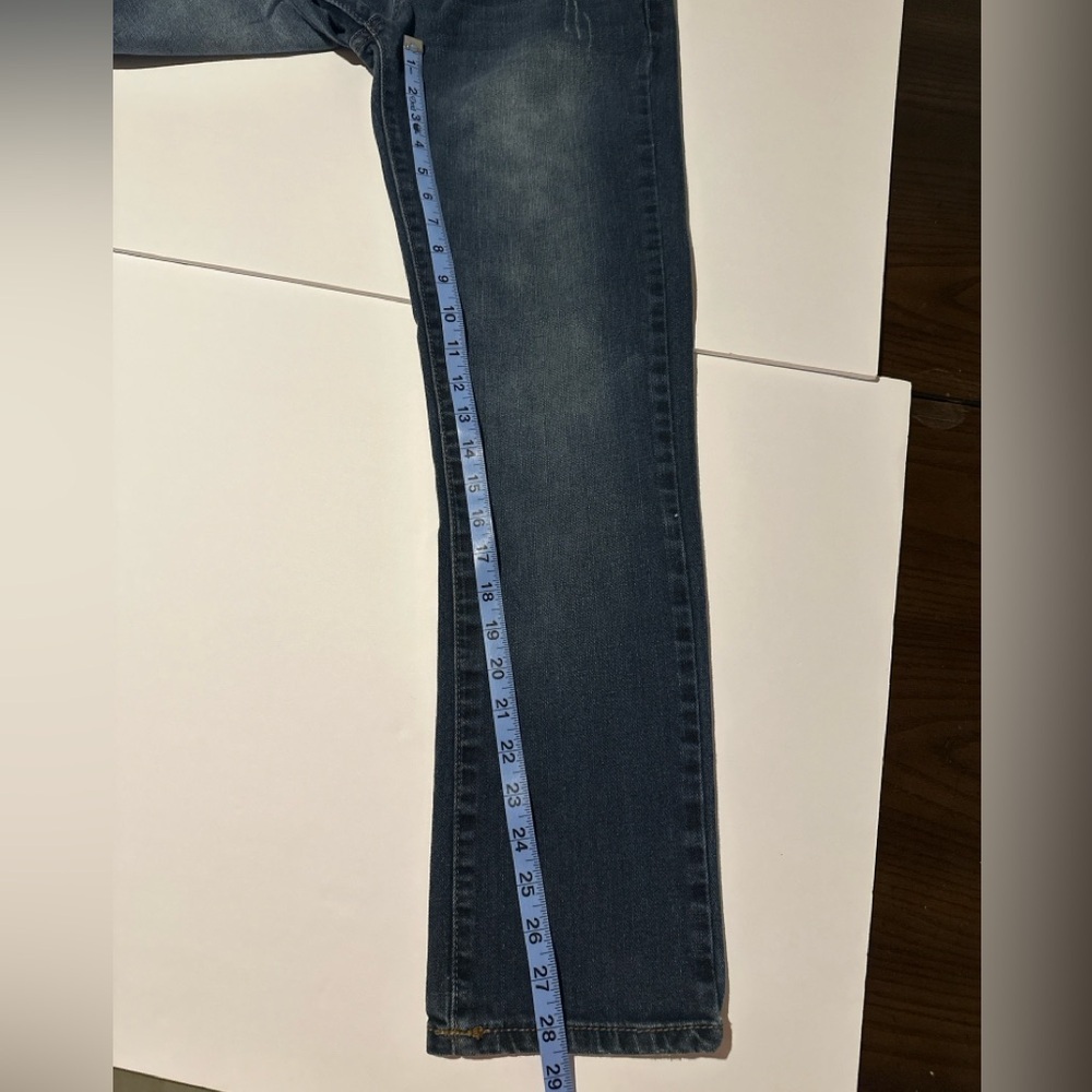 Carbon Men’s 30x30 Dark Wash Slim Straight Freedom Flex Stretch Jeans - Picture 6 of 8